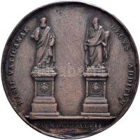 Olaszország / Pápai Állam 1847. "IX. Piusz Pápa / Szent Péter és SZent Pál szobrok felavatása&q...