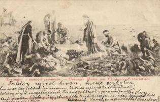 Perényiné Kanizsai Dorottya a mohácsi csatatéren (EB)