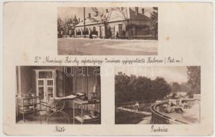 Kalocsa Dr. Murányi Károly egészségügyi tanácsos gyógyintézete, műtő, park (fa)