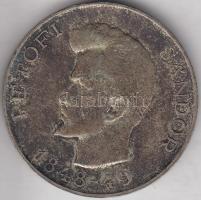 1948. 5Ft Ag "Petőfi" T:2 patina