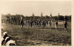 Britische Pfadfinder Foto AK