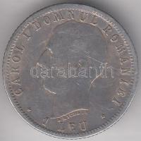 Románia 1906. 1L Ag "I. Károly" T:2-,3
Romania 1906. 1 Leu "Carol I" C:VF,F