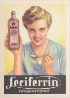 Leciferrin sedative syrup, medicine advertisement