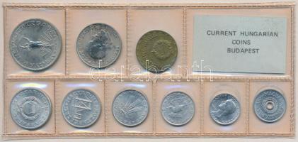 1980. 2f-10Ft 9db klf érmés forgalmi sor fóliatokban T:1