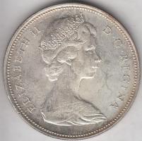 Kanada 1966. 1$ Ag "Kenu" T:2- Canada 1966. 1 Dollar Ag "Canoe" C:VF