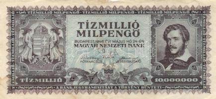 1946. 10.000.000P, 100.000.000P, 1.000.000.000P, 1.000.000.000MP,100.000.000MP, 10.000.000.000MP, 1....