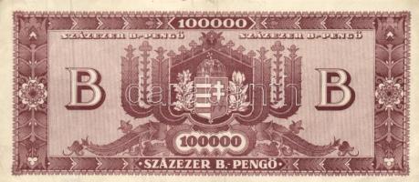 1946. 100.000BP (2x) színváltozatok, T:II hajtatlan