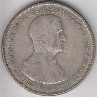 1930. 5P Ag "Horthy-jobbra" T:3