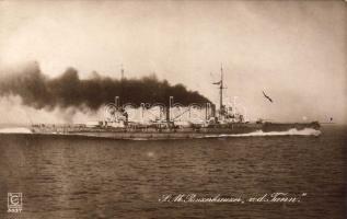 Vor der Tann mit Schiffpoststempel