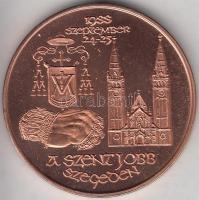 Fritz Mihály (1947-) / Szabó Géza (1939-) 1988. "MÉE Szeged / A Szent Jobb Szegeden" arany...