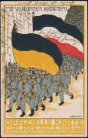 Military WWI, Red Cross charity card s: V. Petter