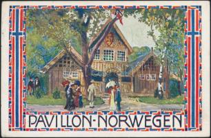 Vienna International Hunting Expo, 1910 Norwegian Pavilion s: H. Kalmsteiner