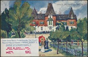 Vienna International Hunting Expo, 1910 Mürzsteg castle s: Seidl