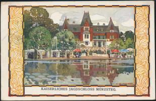 Vienna International Hunting Expo, 1910 Mürzsteg castle s: H. Kalmsteiner