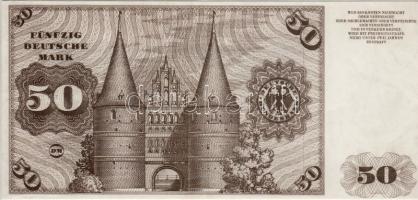 NSZK 50DM modern reklámpénz magyar nyelvű szöveggel T:I