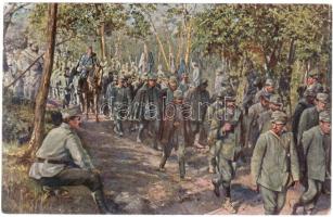 World war, The carriage of the italian prisoners from San-Michele