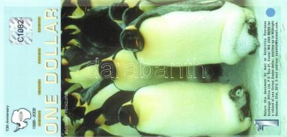 Galapagos-szigetek 2007-2009. 1$ + 500S (nem forgalmi bankjegyek) T:I Galápagos Islands 2007-2009. 1 Dollar + 500 Sucres (privately issued banknotes) C:UNC