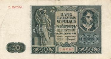 Lengyelország 1940-1941. 5Zl + 20Zl + 50Zl T:III,III-
Poland 1940-1941. 5 Zlotych + 20 Zlotych + 50 ...