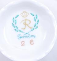 Reichenbach kávéskészlet, jelzett, matricás, hibátlan/ Porcelain coffe set from Germany