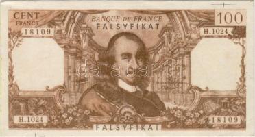 Franciaország 100Fr modern játékpénz T:I
