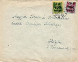 Inflation cover, (6. díjszabás) Helyi levél Kisegítő (III.) 100P/12f + 300P/30f bérmentesítéssel