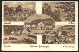 Badacsony, Állami pince, Kőkapu, Rózsakő, Kisfaludi ház