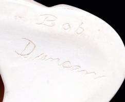 Bob Duncan jelzéssel: Szűz Mária, kerámia figura, 17cm