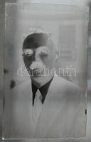 cca 1920 18db felvétel üvegnegatívon egy jómódú család életéből / 
Vintage family photos on glass n...