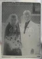 cca 1920 18db felvétel üvegnegatívon egy jómódú család életéből / 
Vintage family photos on glass n...