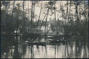 Miskolctapolca csónakázó tó, vendéglő (EK)