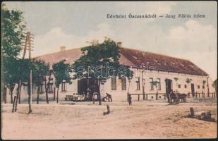 Őscsanád, the restaurant of Miklós Jung