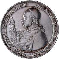 1859. Scitovszky János hercegprímás pappá szentelésének 50. évfordulójára kibocsátott Ag emlékérem. Szign.: Carl Radnitzky (1818-1901) (45mm/26.05g) T:2 ph. Hungary 1859. 50th Anniversary of the ordination of Archbishop János Scitovszky Ag medallion. "OANNES. BAPT: CARD: SCITOVSZKY. PRINC: PRIMAS. AEPPUS: STRIGON: / SEMISAECULO. SACERDOS VI. NOVEMBRIS. MDCCCLIX." Sign.: Carl Radnitzky (45mm/26.05g) C:XF edge error