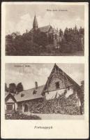 Farkasgyepű erdőtiszti lakás, katolikus templom (kis szakadás / small tear)