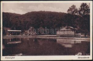 Bakonybél strandfürdő (kis szakadás / small tear)