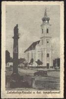 Zalahaláp katolikus templom, automobil (fl)