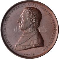 1842. "Pyrker János László egri érsek ciszterci szerzetessé avatásának 50. évfordulója" Br emlékérem. Szign.: Josef Schön (50.27g/45.63mm) T:2 Hungary 1842. "50th Anniversary of the Consecration of Archbishop John Ladislaus Pyrker as Cistercian monk" commemorative Br medallion. "IOANNES LADISLAVS PYRKER PATRIAR ARCHI EPPVS AGRIENSIS / ANNO 1792 DIE 18 OCT SACR ORDINEM CISTERCIENS - CAMPILILII INGRESSVS - EVSDEM DIEI IVBILAEVM IEI CELEBRAT ANNO 1842" Sign: J. SCHÖN (50.27g/45.63mm) C:XF