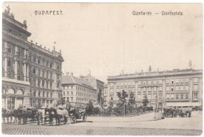 Budapest V. Gizella tér, ma Vörösmarty tér