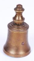 Régi kis bronzcsengő /  Little vintage bronze bell, 6,5cm