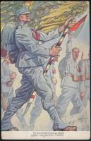 Under the winning flag, WWI military propaganda