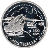 Portugália 1995. 200Esc Ag "Ausztrália" T:PP Portugal 1995. 200 Escudos Ag "Australia" C:PP