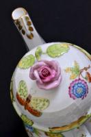 Herendi Viktória mintás teáskészlet, kézzel festett, jelzett, újszerű, hibátlan állapotban / Herend ...