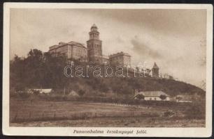 Pannonhalma Észak-Nyugat felől