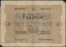 1848. 1Ft "Kossuth bankó" keltezés nélkül T:III-