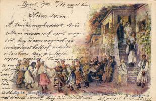 1900 Millenium Ganzsache (EB) C Litho