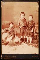 cca 1895 Fotó Mai Manó műterméből 11x16 cm