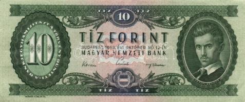 1960. 10Ft + 1962. 10Ft (6x) + 1969. 10Ft (2x) T:I-,II,III