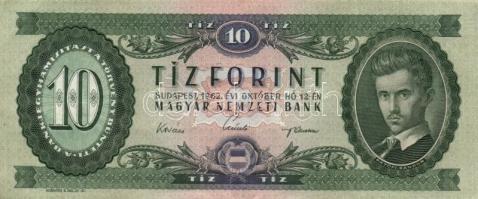 1960. 10Ft + 1962. 10Ft (6x) + 1969. 10Ft (2x) T:I-,II,III