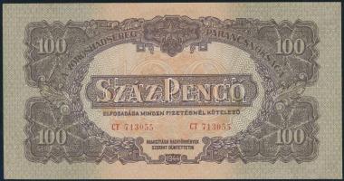 1944. 100P "A Vöröshadsereg Parancsnoksága" T:I-