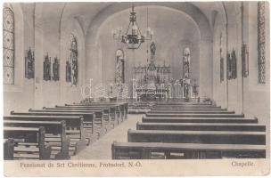 Frohsdorf Pension St Chrétienne, chapel, interior