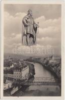 Nagyvárad, St. László statue, synagogue